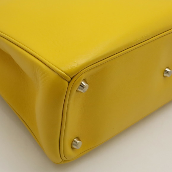 Dior yellow leather Shoulder pouch  Christian issimo Bag - Picture 3 of 9